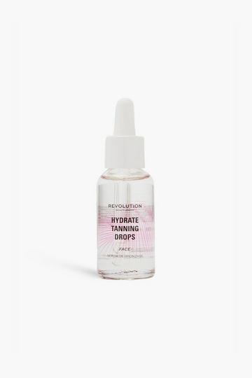 Revolution Beauty Buildable Face Tanning Drops clear