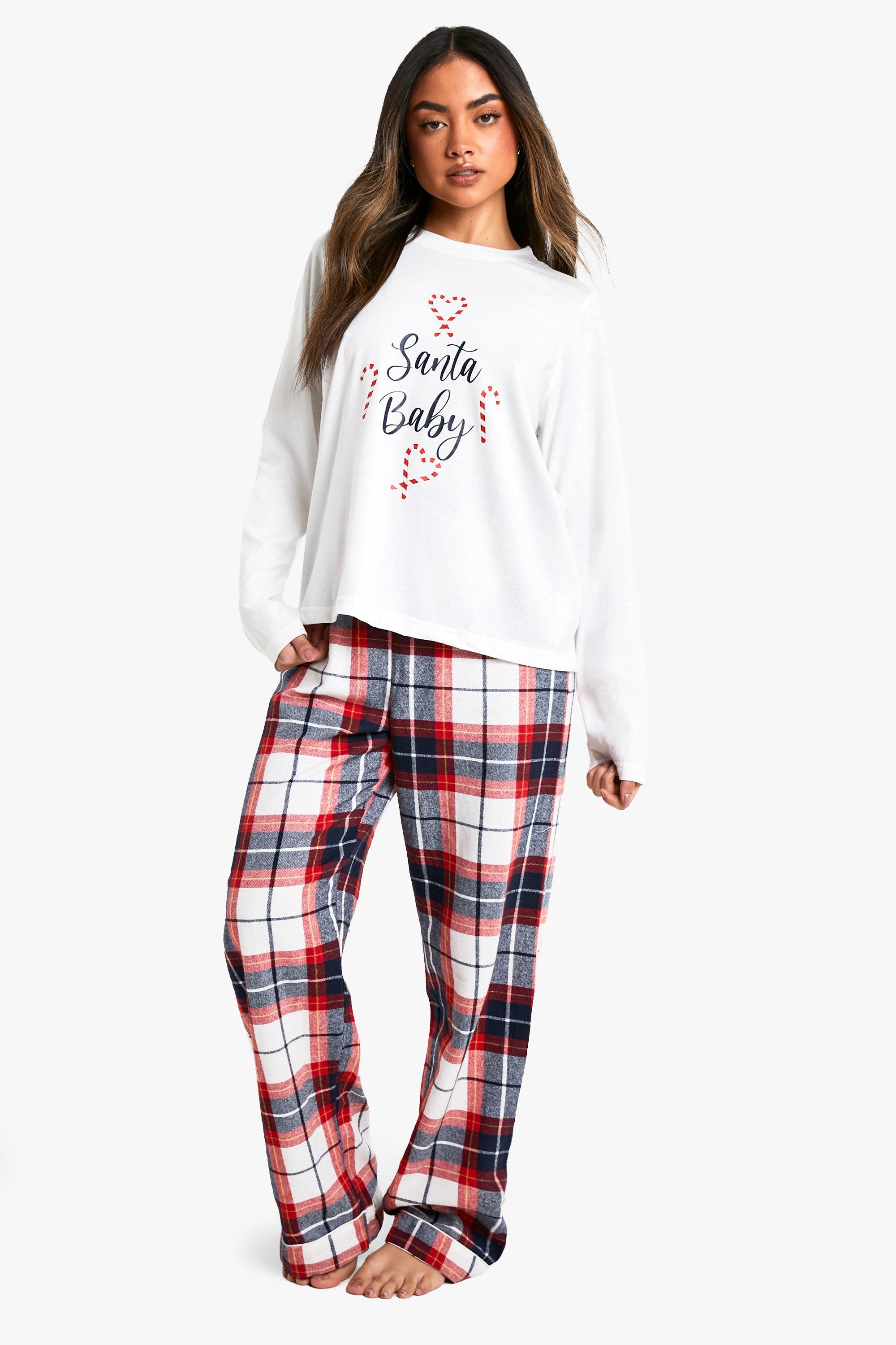 Boohoo discount tartan pyjamas