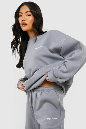 Women's Washed Oversized Sweater And Legging Set