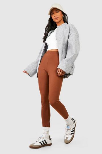 Petite Clay Structured Snatched Ribbed Leggings  Ribbed leggings, Outfits  with leggings, High waisted leggings