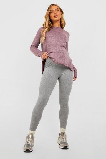 Womens Ladies Leggings Viscose Elastane Plain Full Length Colours UK Size S- XL
