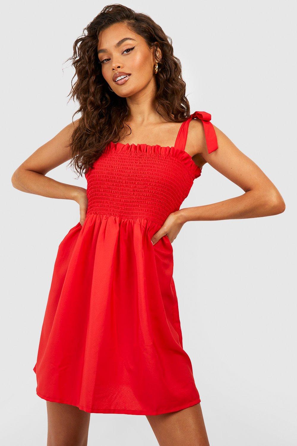 Boohoo santa dress sale