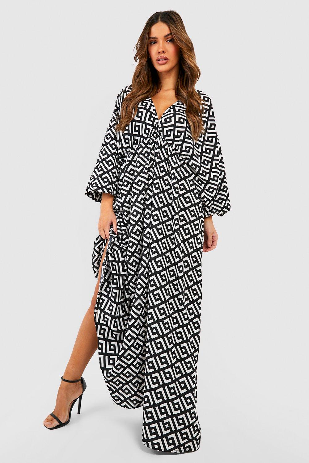 Daria twist front hotsell plunge slinky maxi dress