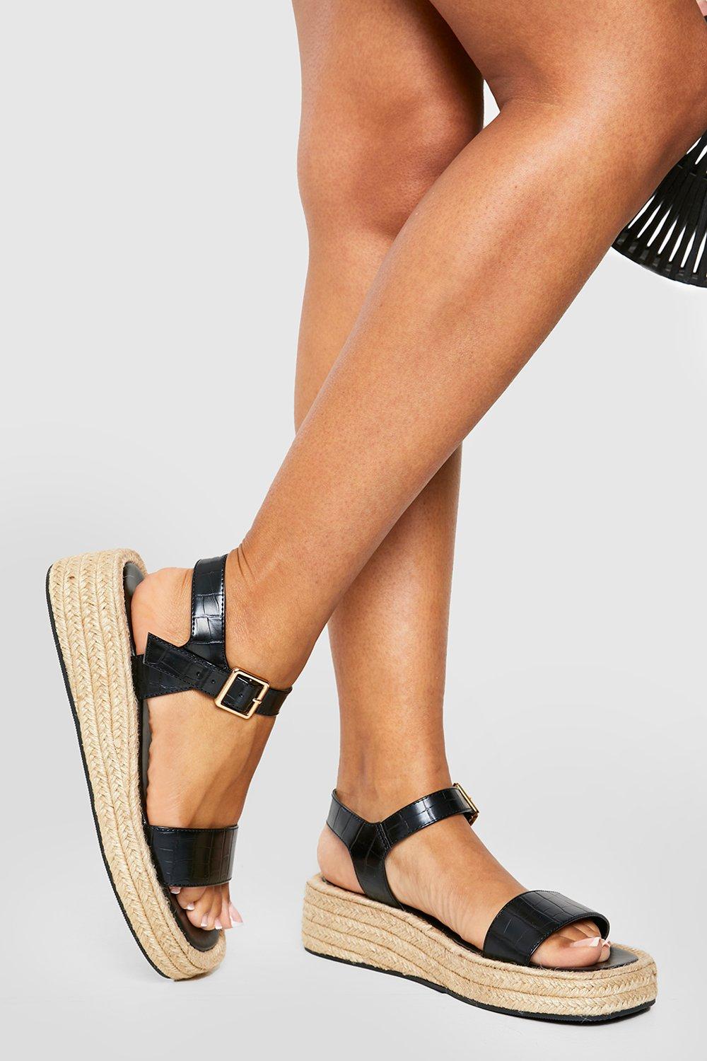 Black chunky hotsell lace up sandals