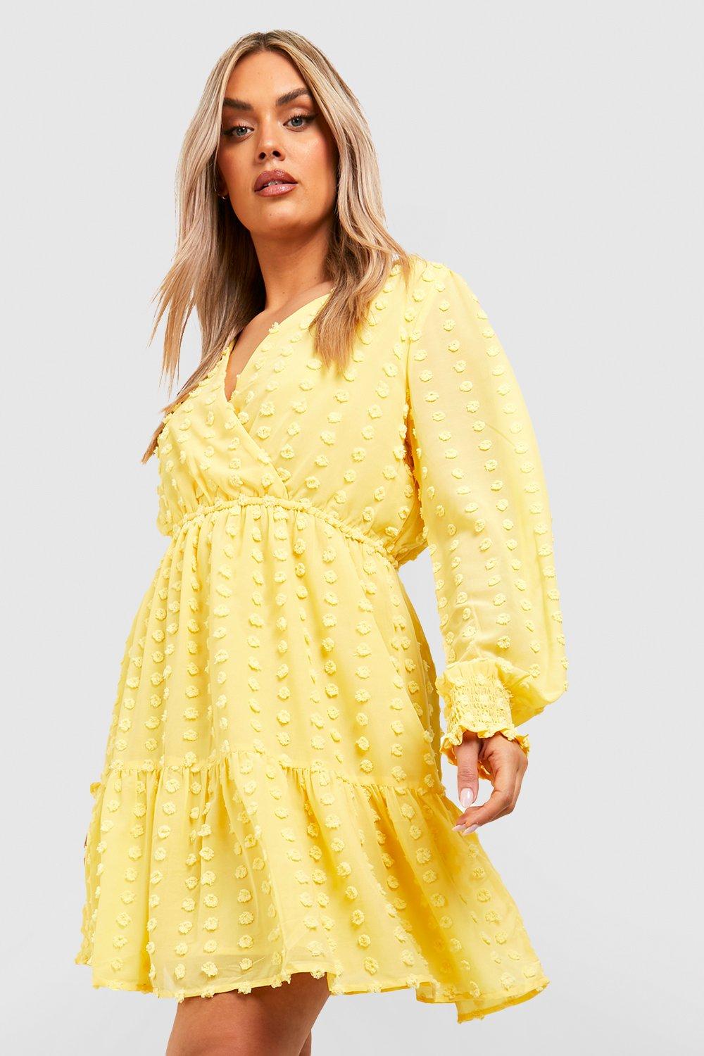 Lemon dress outlet boohoo