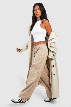 Oversized Parachute Pants Cargo Style with Drawstring – Vanity