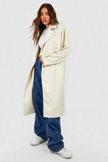 Belted Trench Coat stone
