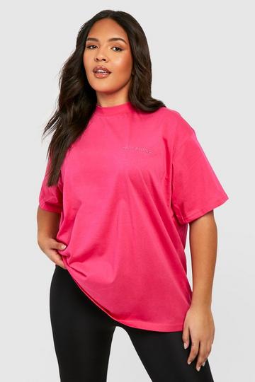 Plus Dsgn Studio Oversized T-shirt pink