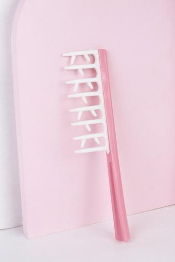 Brushworks Smoothing Curl Comb pink