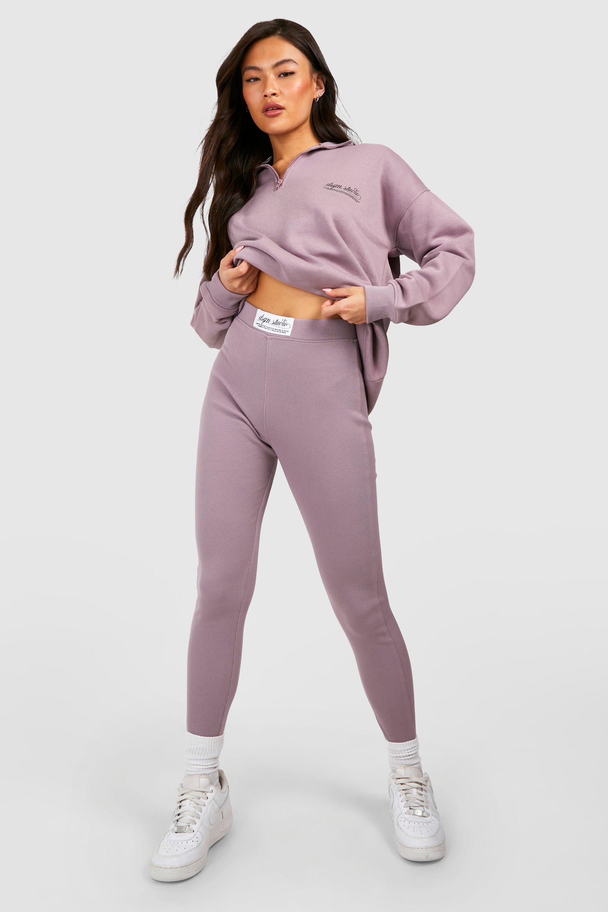 Twin set best sale ribbed jogging suit