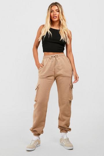 Slim Fit Cargo Pocket Cuffed Jogger taupe