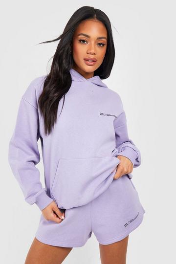 ASOS DESIGN oversized viscose shirt with half sleeve in lilac, ASOS