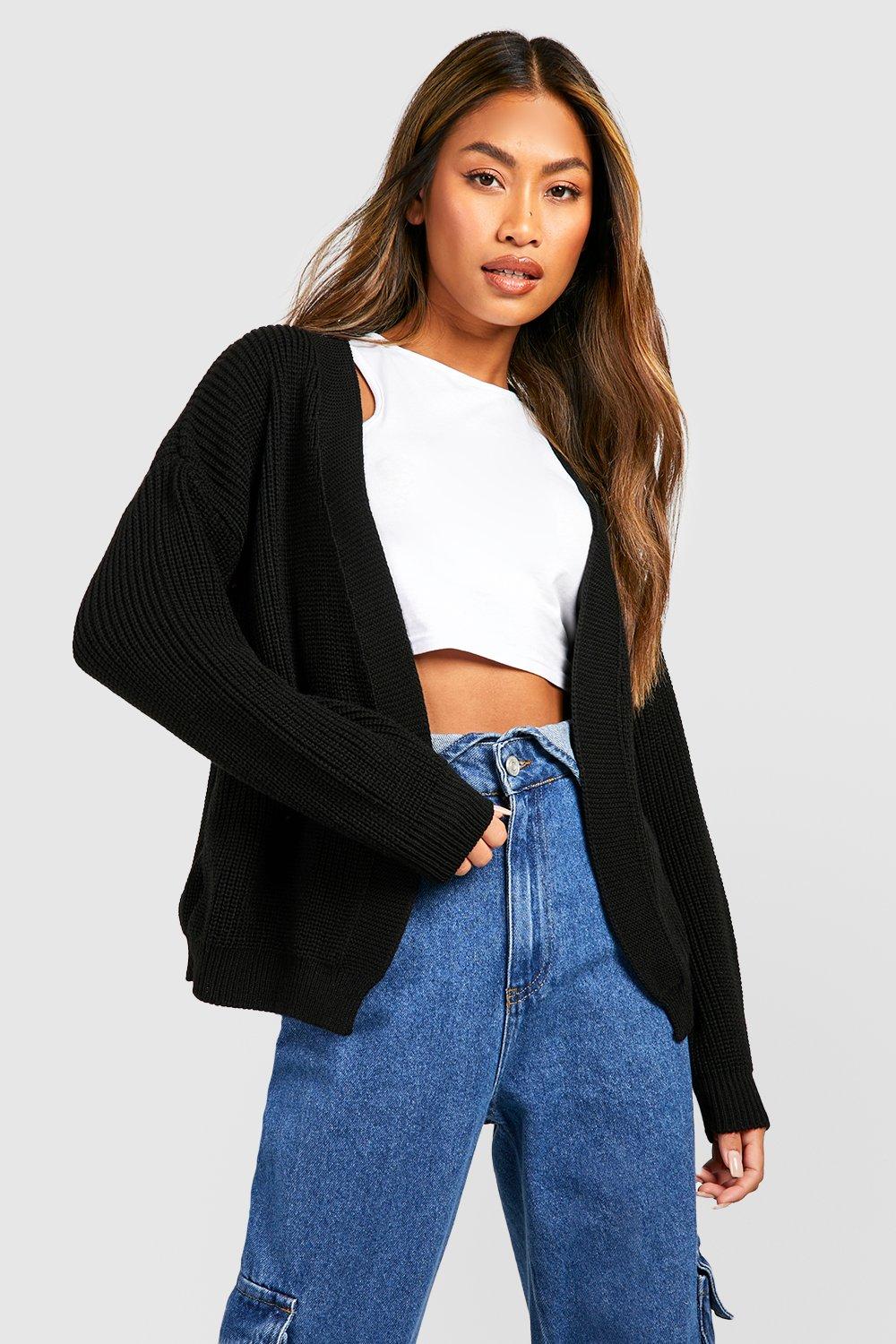 Tie front cropped outlet cardigan