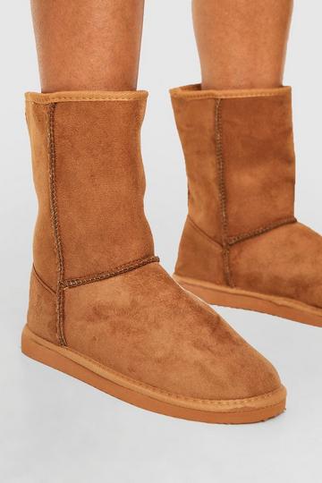 Cosy Shoe Boots tan