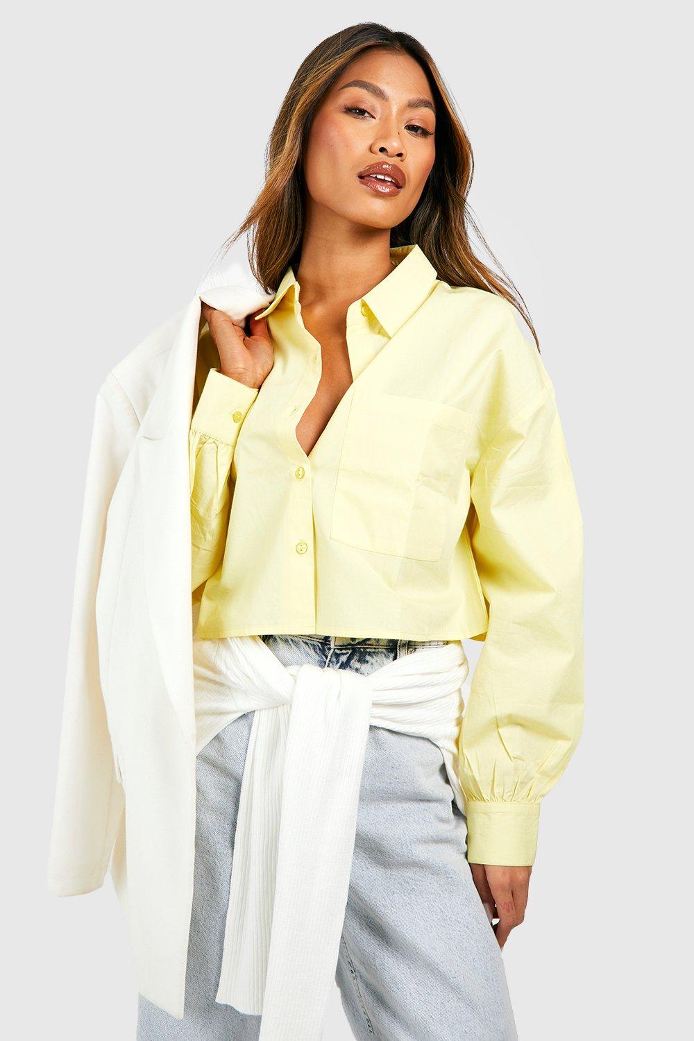 Lemon yellow best sale womens tops