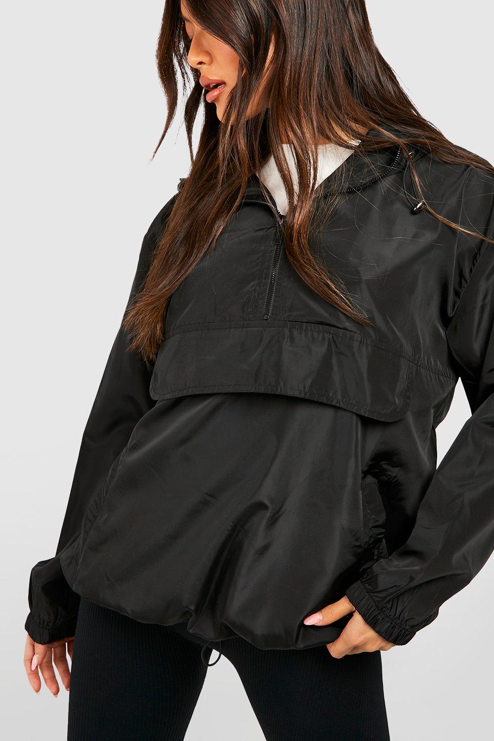 Windbreaker jacket womens outlet boohoo