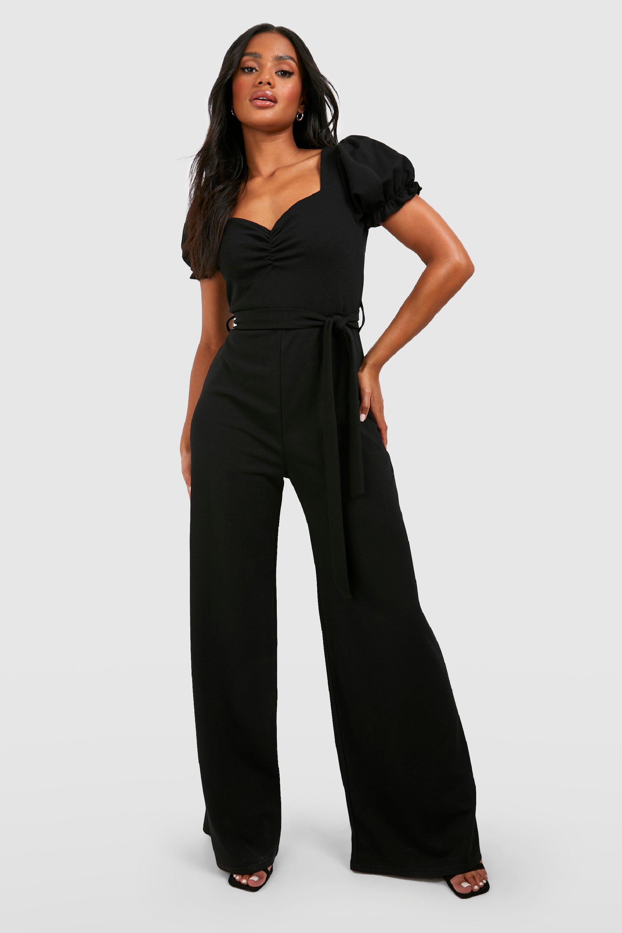 Buy Black Jumpsuits &Playsuits for Women by V&M Online | Ajio.com