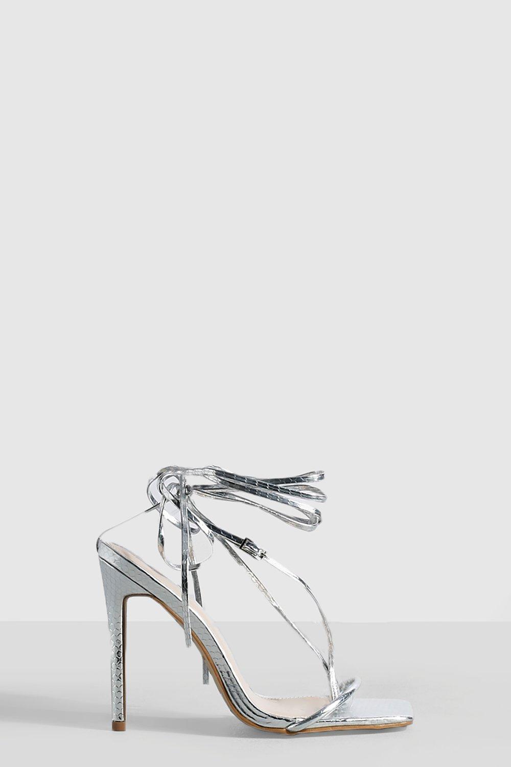 Amazon.com | MLAGJSS white dress shoes for women womens shoes slip on silver  sandals women wide width heels for women wedge sandals (0425A232 White,Size  7) | Heeled Sandals