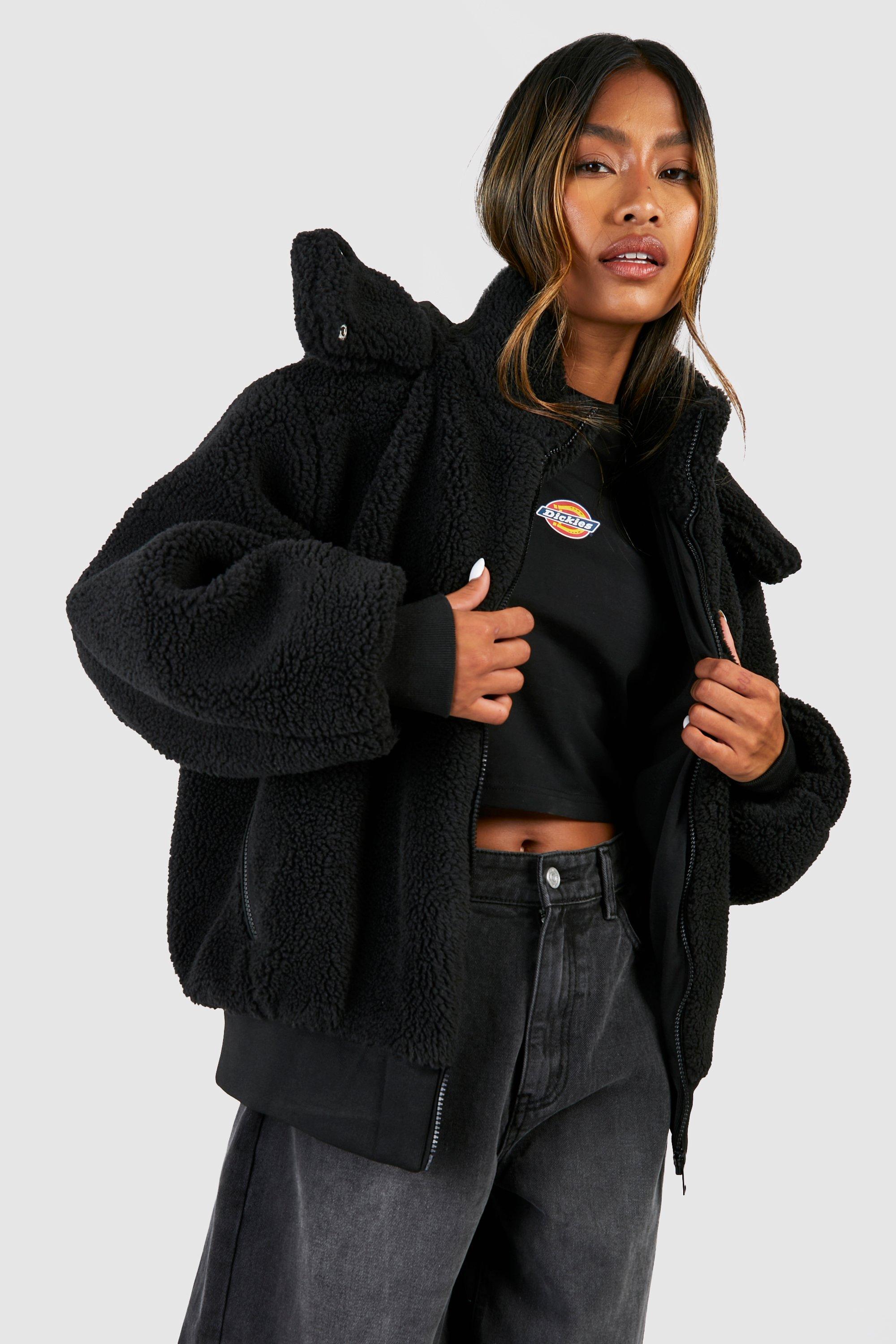 Utility jacket with outlet fur