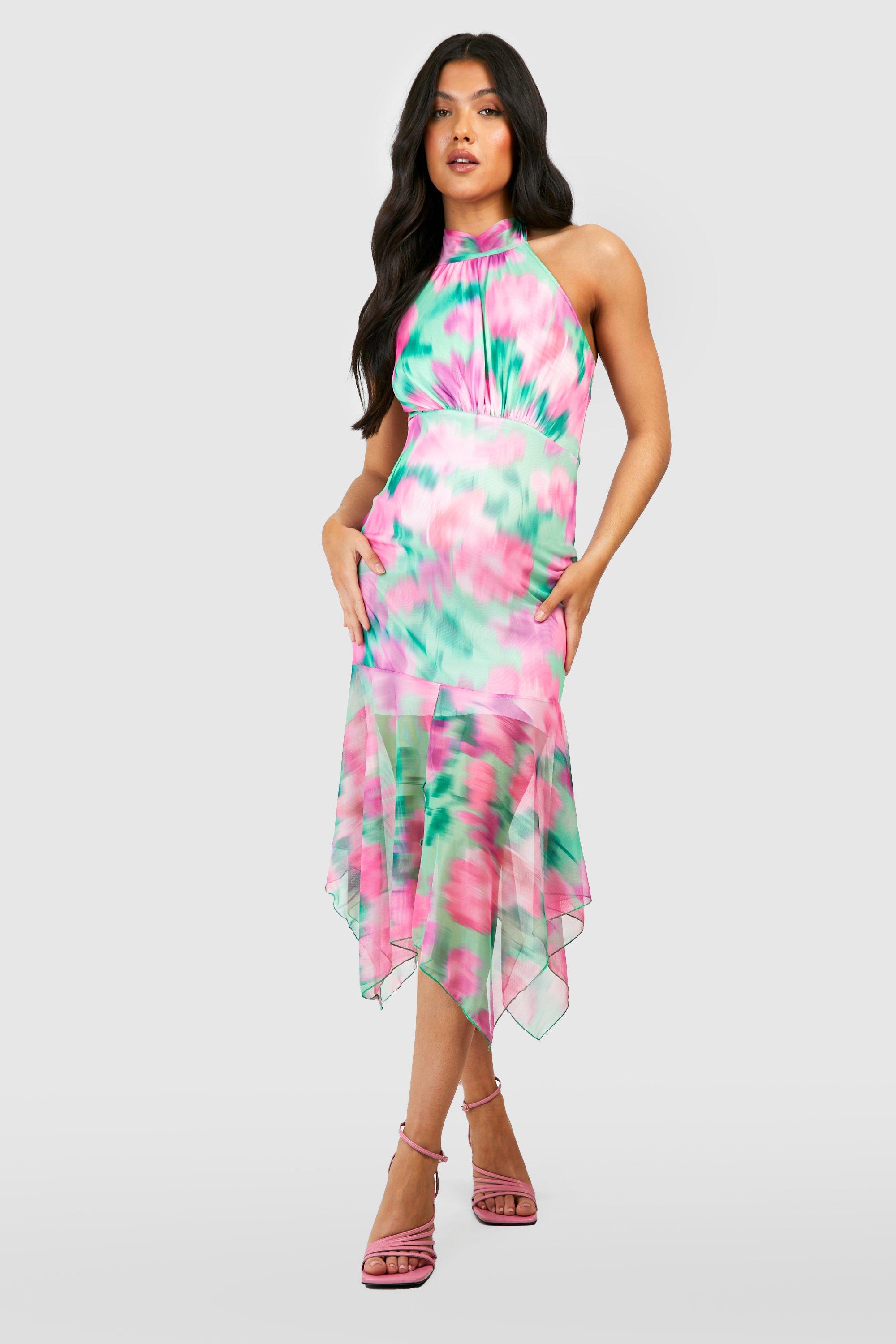 Lipsy scarlet print sale chiffon maxi dress