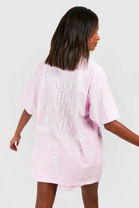 boohoo Plus Oversized T-Shirt - Pink - Size 20