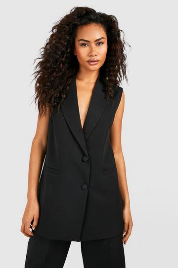 Gilet de tailleur sans manches black
