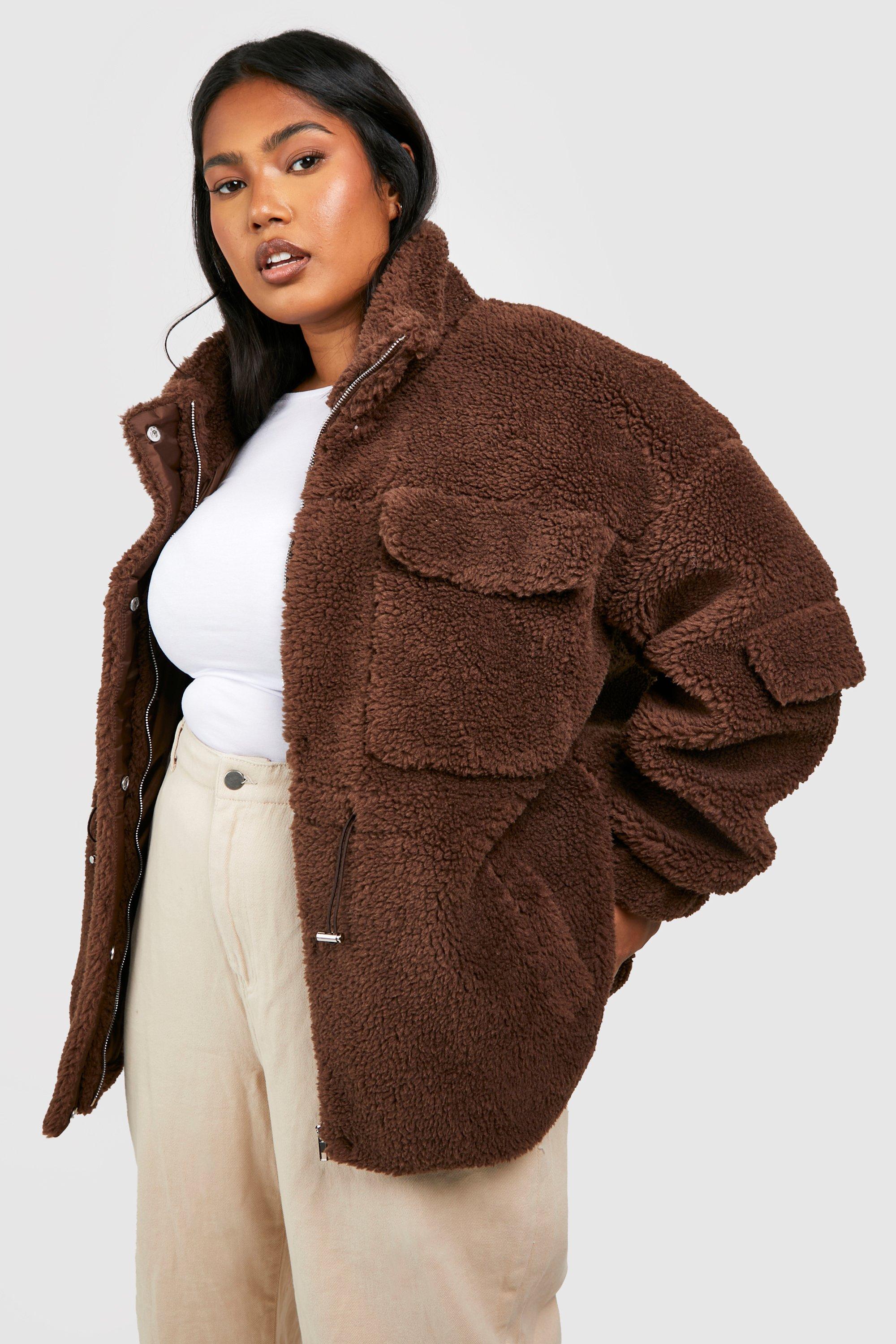 Boohoo teddy outlet coat review