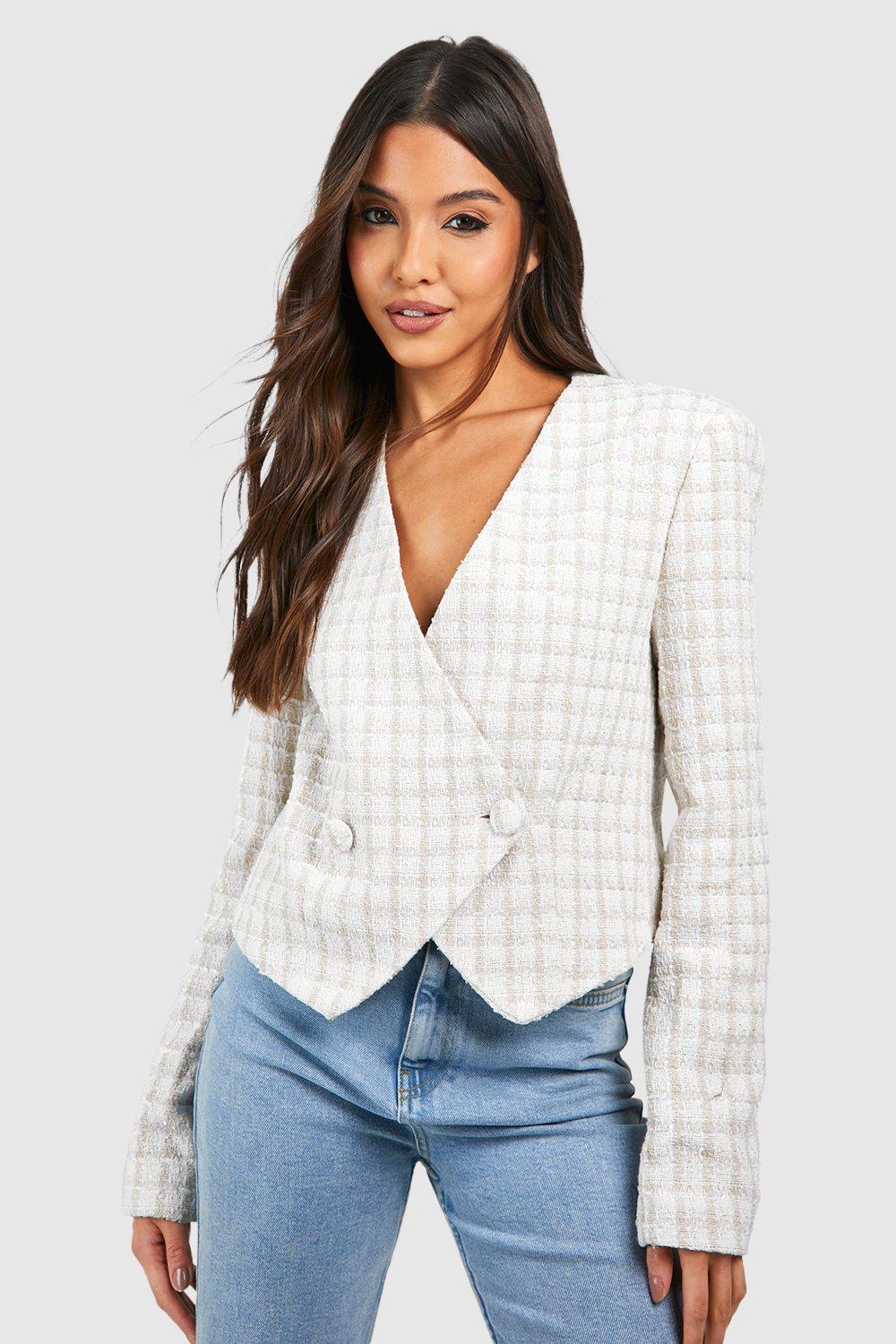 Nude hot sale colour blazer