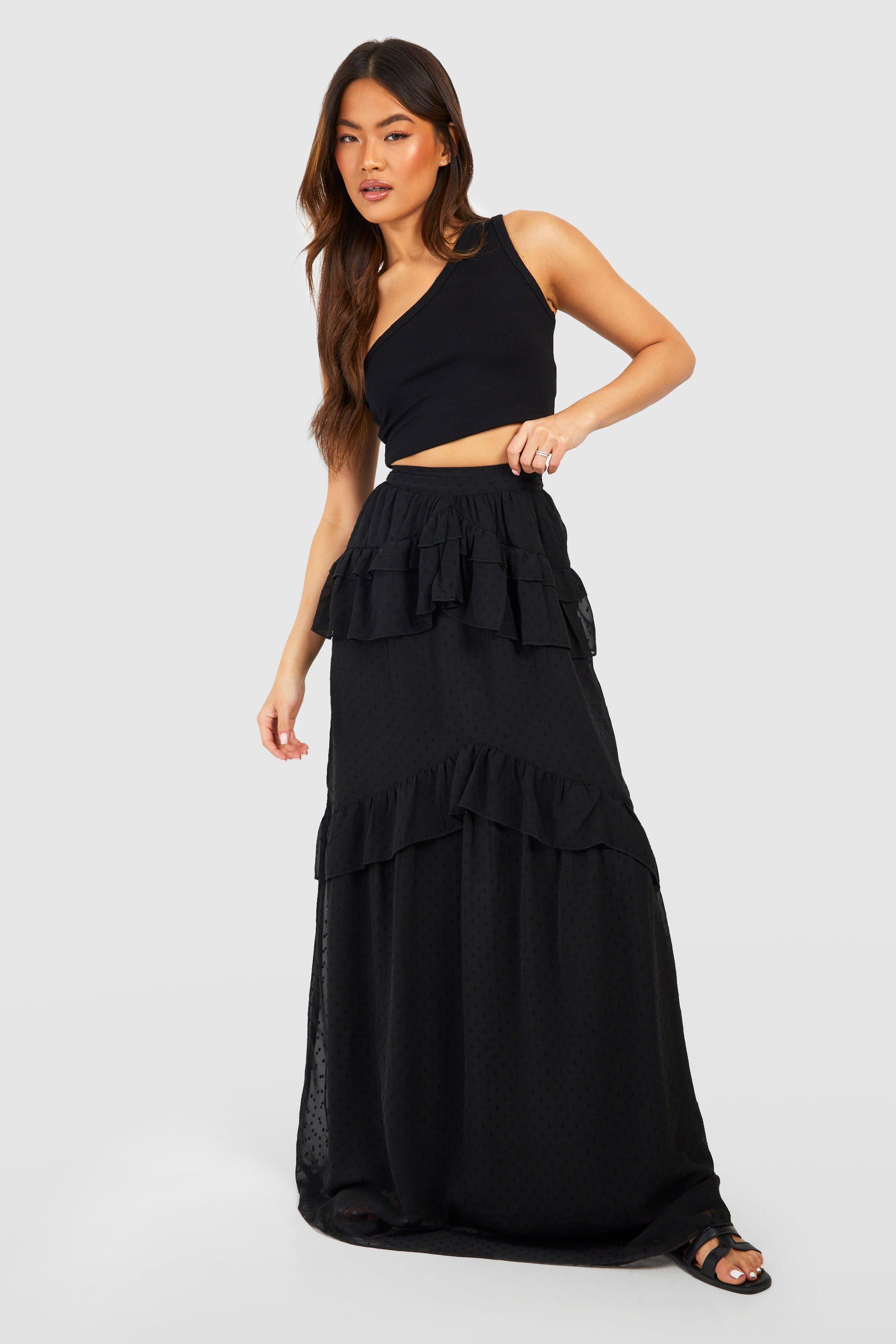 Modest 2024 ruffle skirts