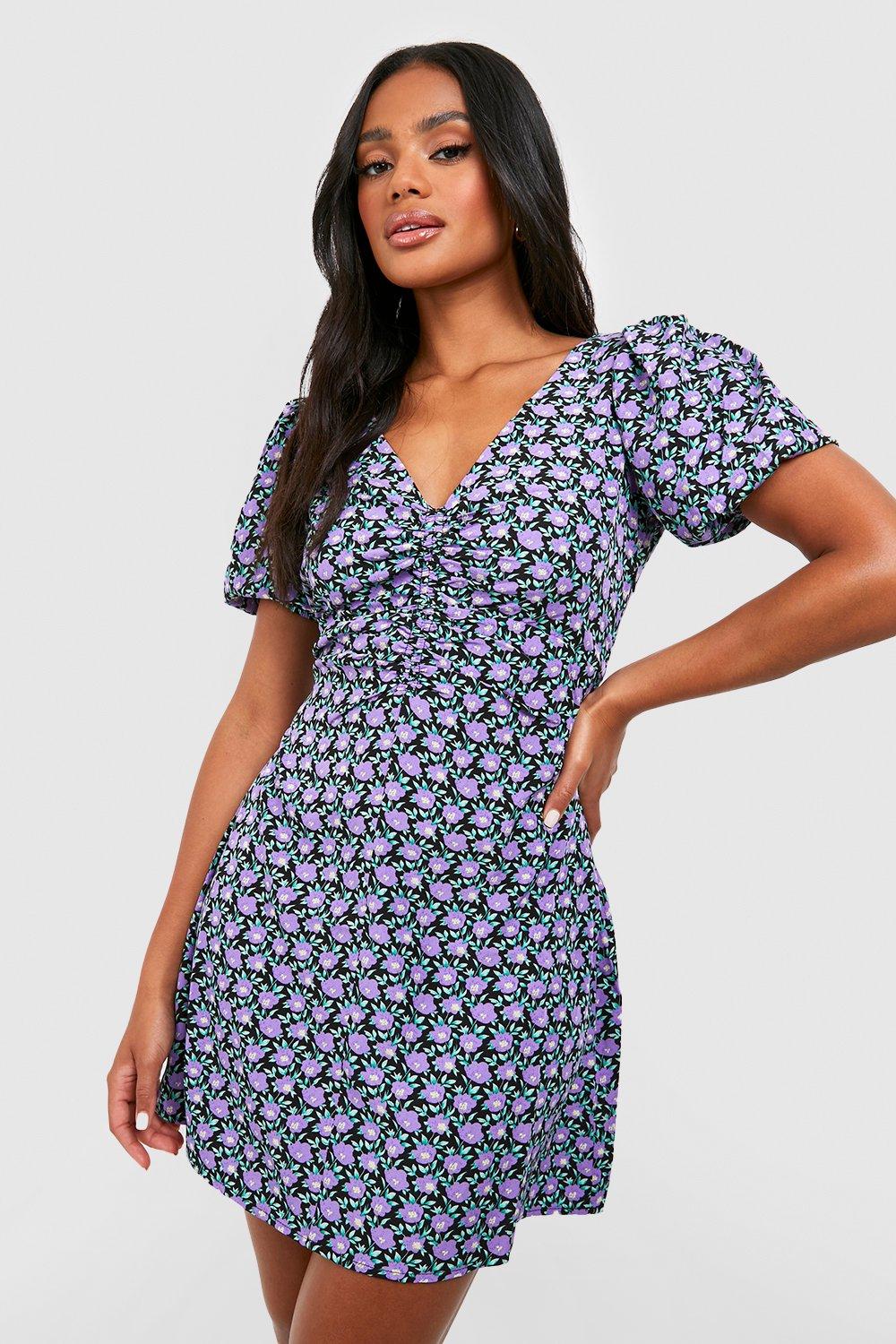 V neck summer clearance dress