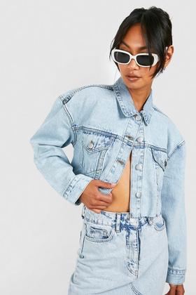 Faux Fur Lined Denim Jacket - Southern Made