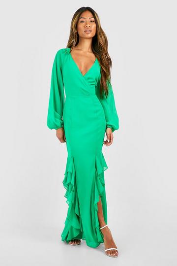 Green Dress For Wedding Guest