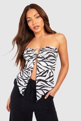 Tall Premium Soft Touch Ruched Front Sleeveless Top