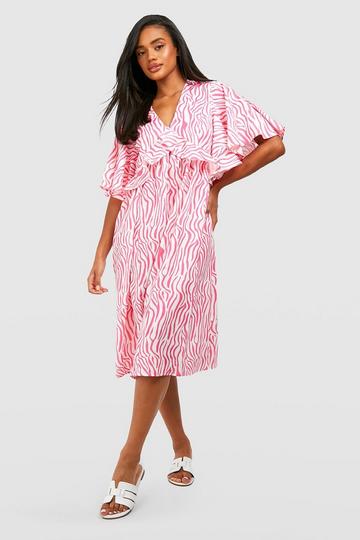 Pink Smock Dresses Boohoo Uk