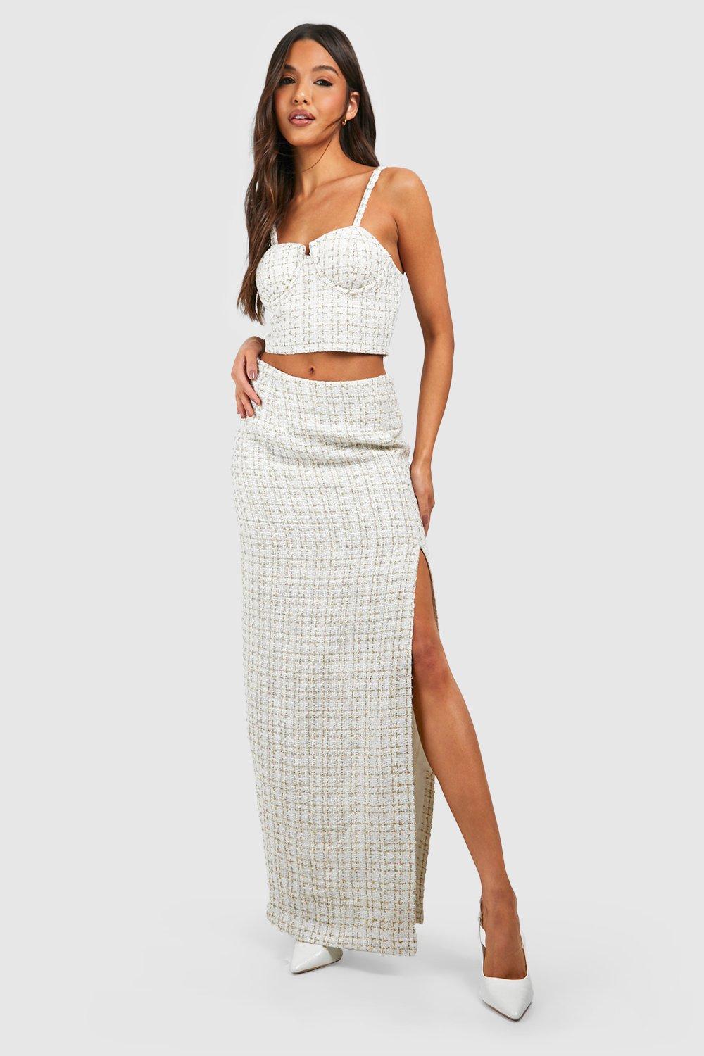 Roll neck jumper outlet and skirt co ord