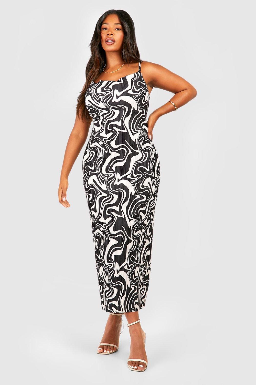 Plus size black hot sale dress with white collar