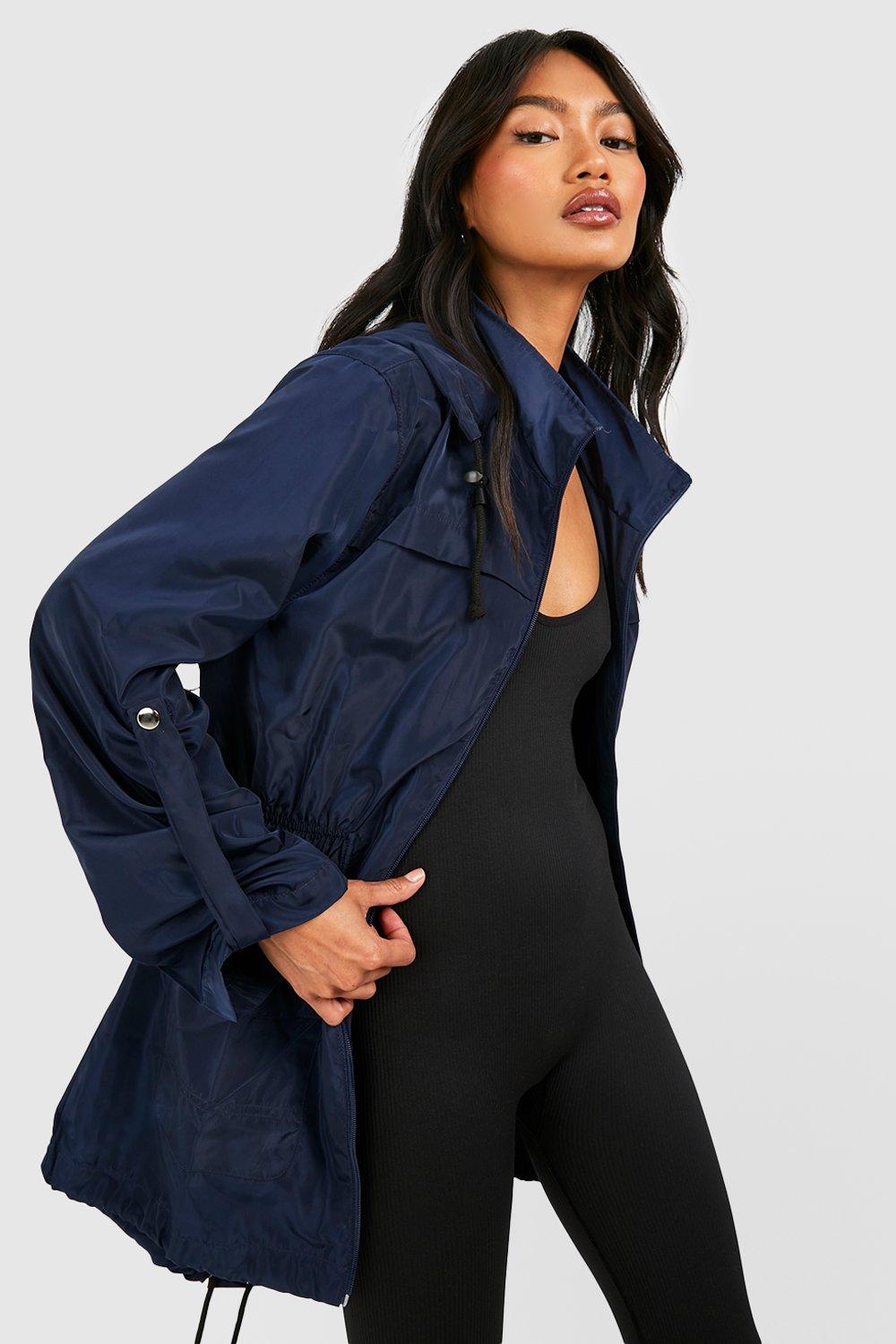 Oversized on sale rain mac