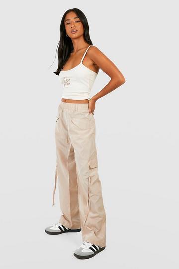 Petite Tapered Cargo Pants