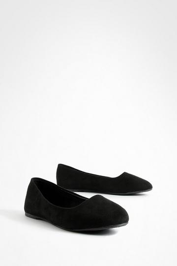 Slipper Ballet Flats black
