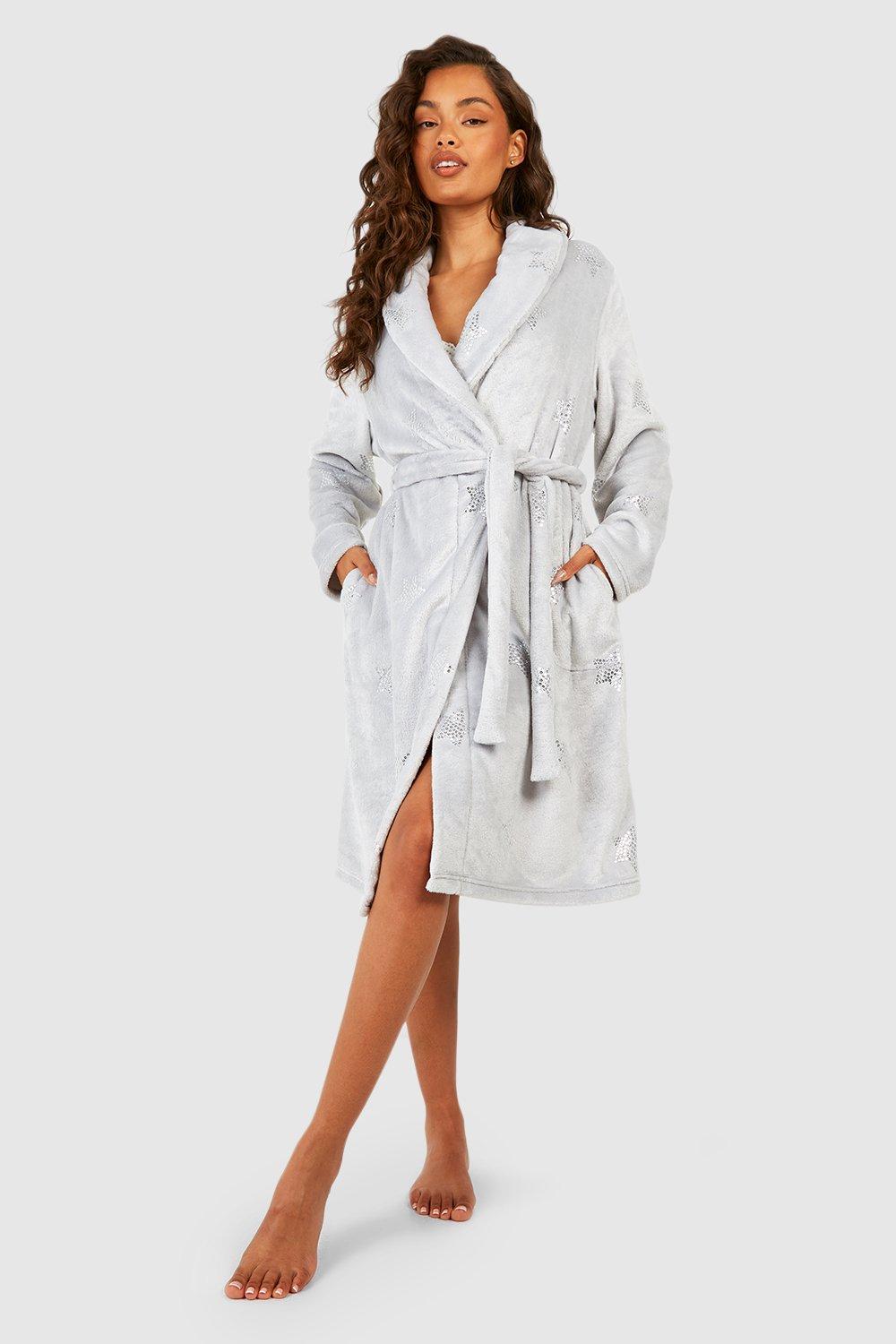 Waterfall wrap dressing outlet gown