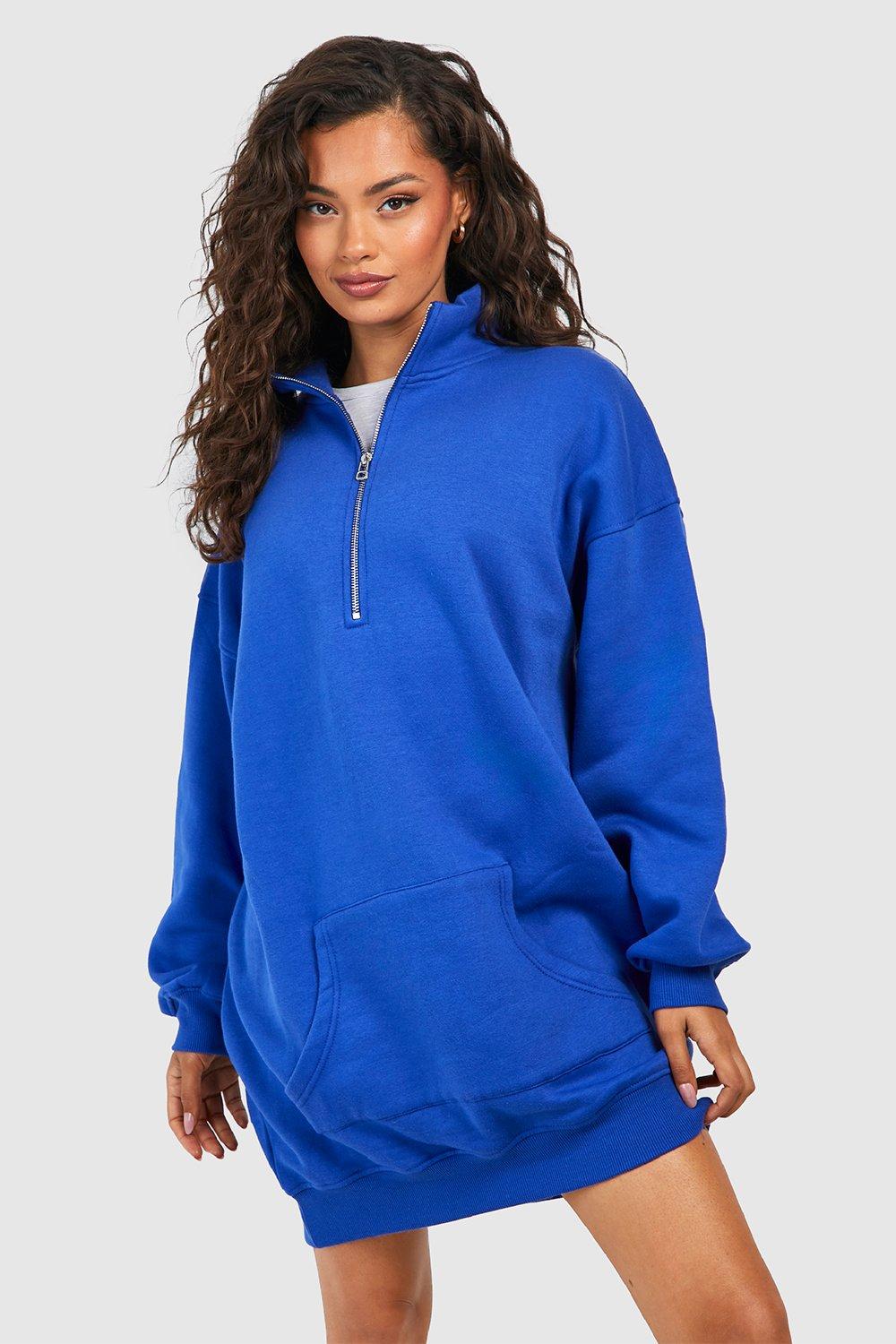 Hoodie discount dress boohoo