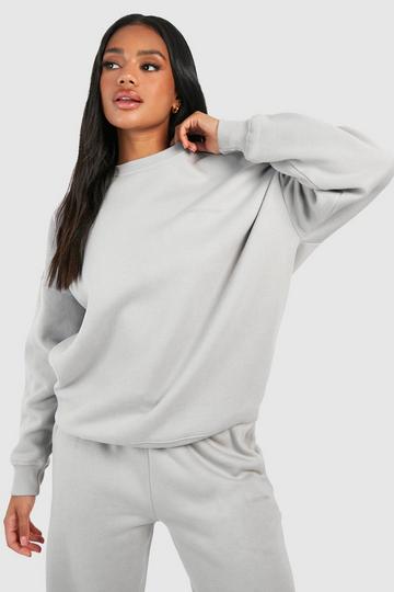 Grey Dsgn Studo Slogan Oversized Sweatshirt