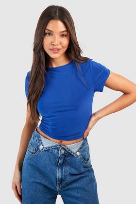 Plus Chambray Embroidered Cami Top