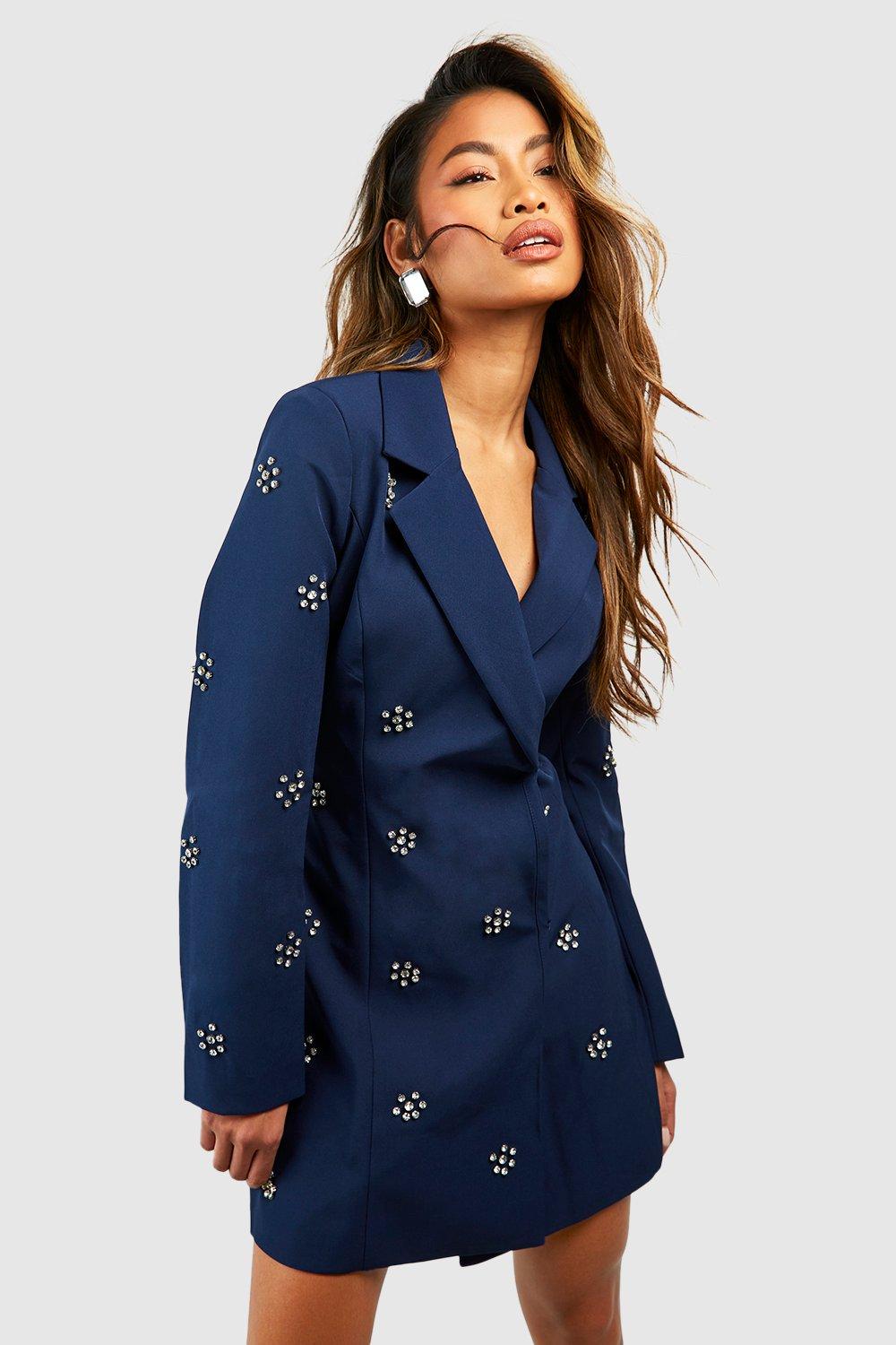 Ladies navy clearance blazers uk