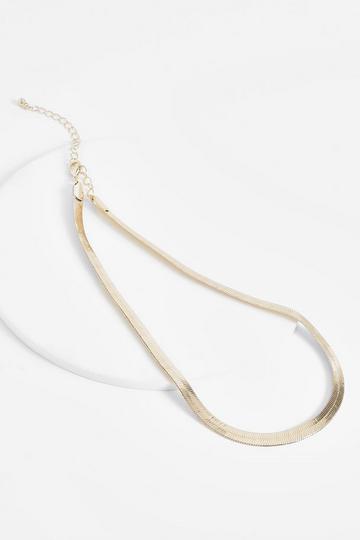 Snake Chain Necklace gold