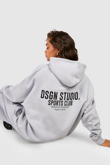 Grey Dsgn Studio Sports Club Oversized Hoodie
