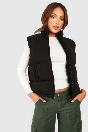 Tall Cord Oversized Gilet