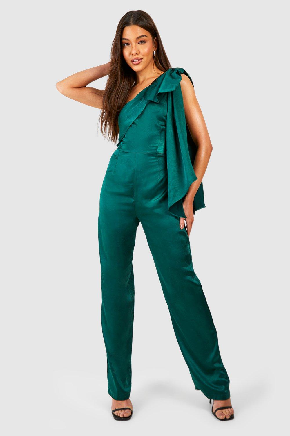 Teal cheap green jumpsuit