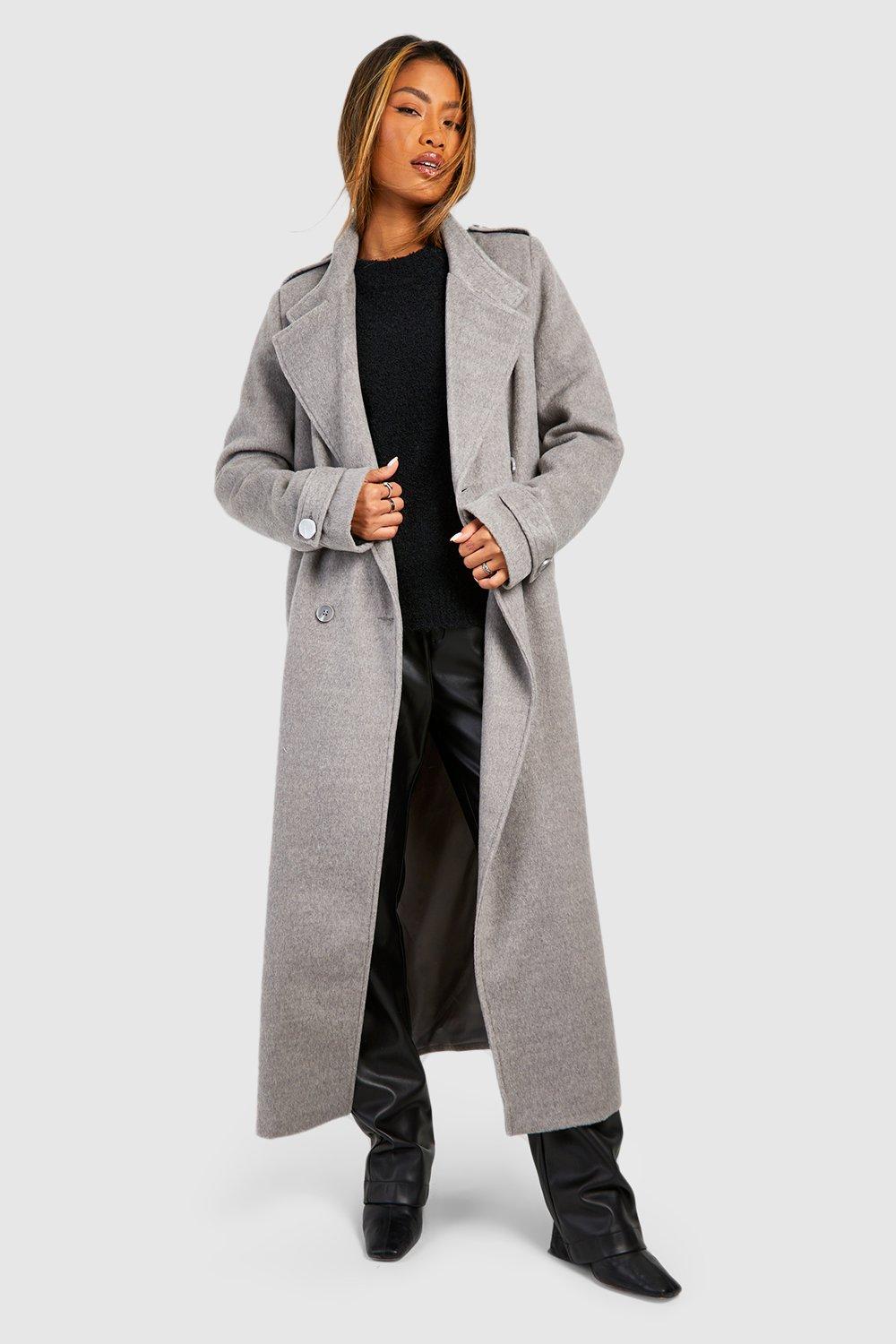 Boohoo military clearance coat