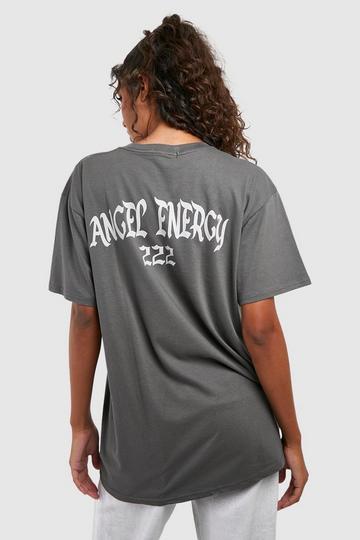 Tall Angel Energy T-shirt charcoal